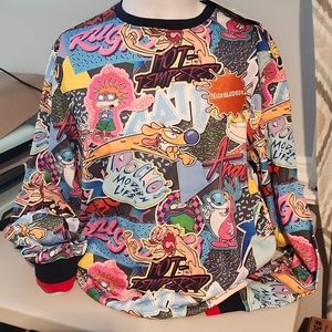 Nickelodeon 90s characters crewneck shirt